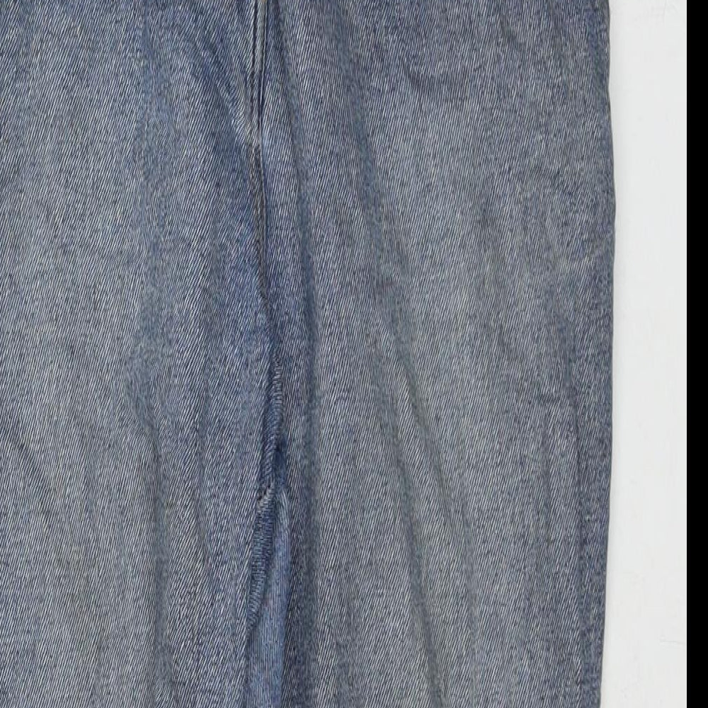 Womens UK Size 6 H&M Regular Fit Straight Blue Jeans