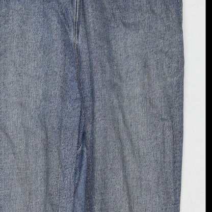 Womens UK Size 6 H&M Regular Fit Straight Blue Jeans