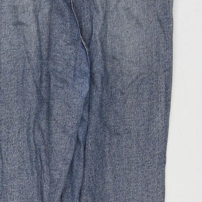 Womens UK Size 6 H&M Regular Fit Straight Blue Jeans