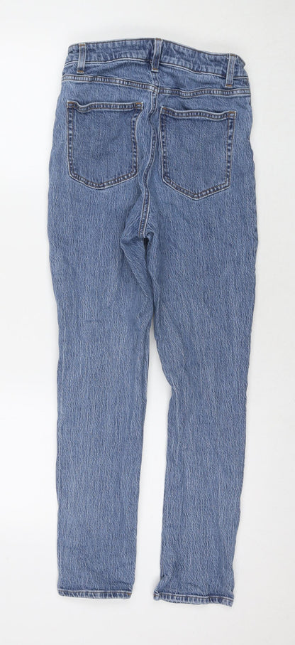 Womens UK Size 10 H&M Regular Fit Skinny Blue Jeans