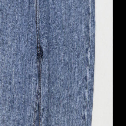 Womens UK Size 10 H&M Regular Fit Skinny Blue Jeans