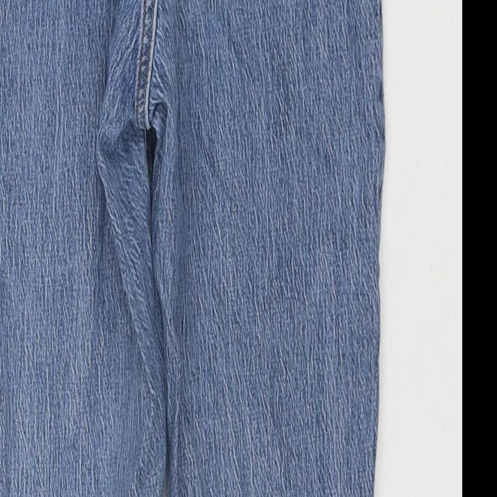Womens UK Size 10 H&M Regular Fit Skinny Blue Jeans