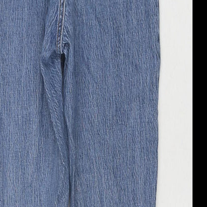 Womens UK Size 10 H&M Regular Fit Skinny Blue Jeans