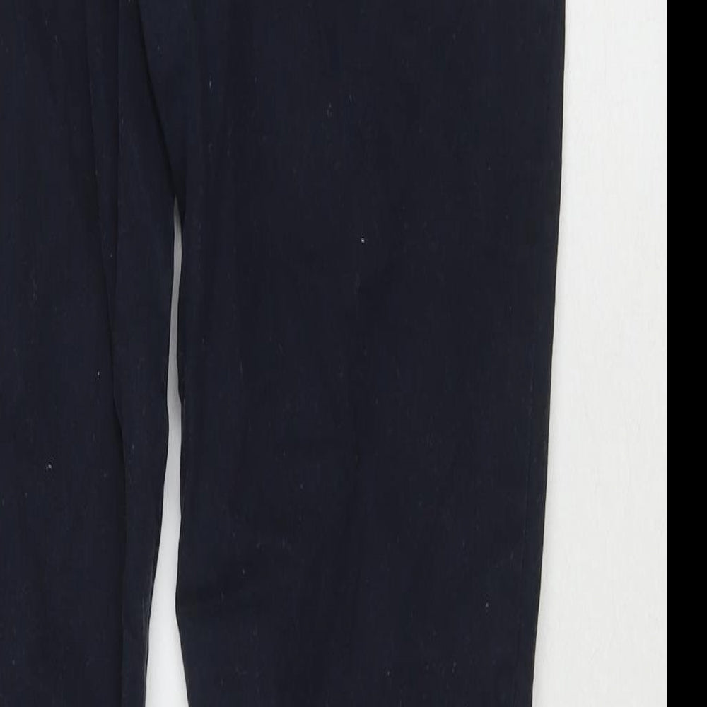 H&M Mens Blue Cotton Skinny Jeans Size 34 in L28 in Regular Zip