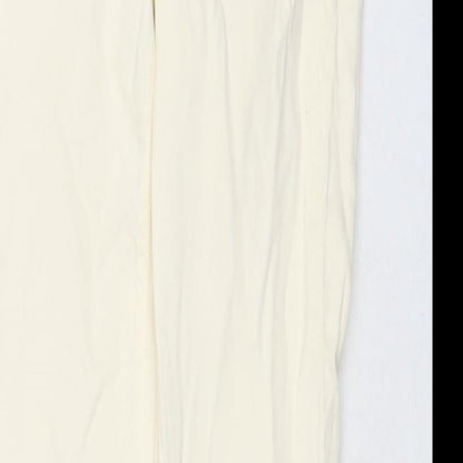 Zara Womens Blue Cotton Skinny Jeans Size 8 L30 in Regular Zip