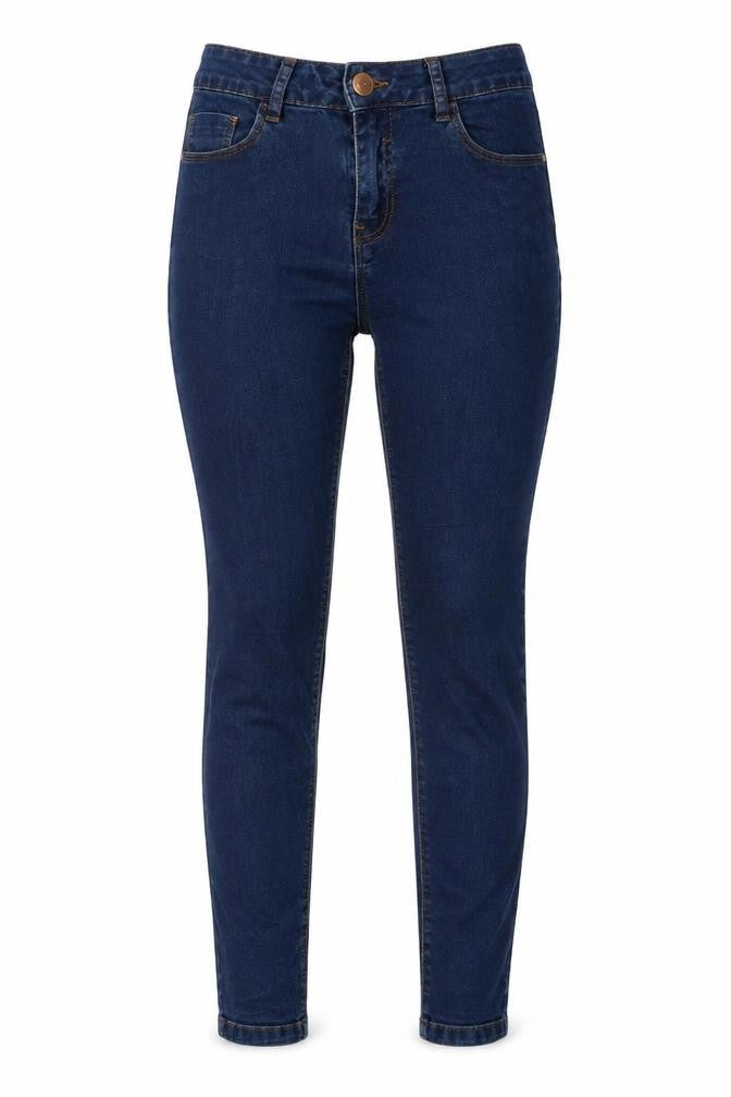 Womens UK Size 8 F&F Regular Fit Skinny Blue Jeans