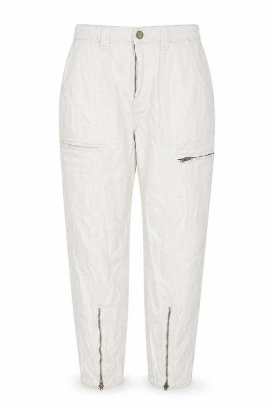 Womens UK Size 8 Zara Regular Fit Mom White Jeans