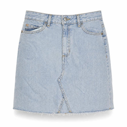 Womens UK Size 6 F&F A-Line Denim Skirt