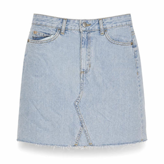 Womens UK Size 6 F&F A-Line Denim Skirt