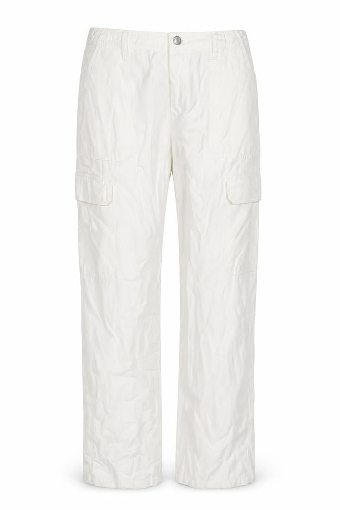 Womens UK Size 14 Zara Regular Fit Straight White Jeans