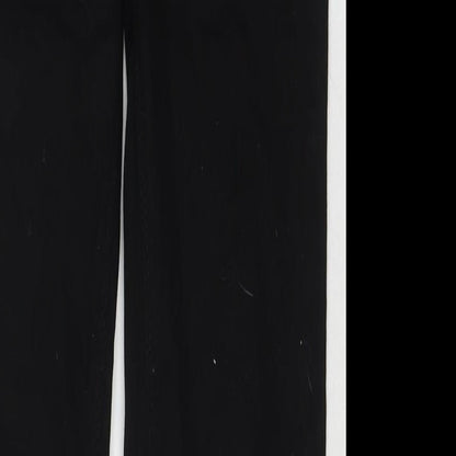 Denim & Co. Womens Black Cotton Skinny Jeans Size 8 L30 in Regular Zip
