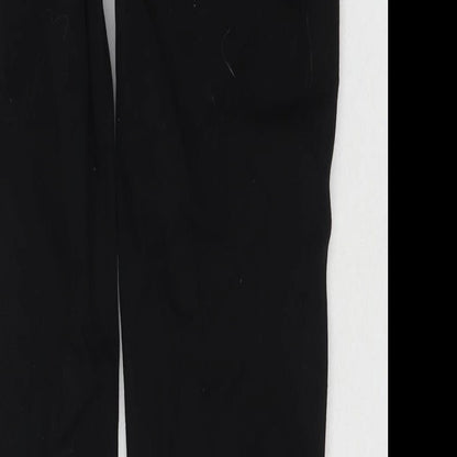 Denim & Co. Womens Black Cotton Skinny Jeans Size 8 L30 in Regular Zip