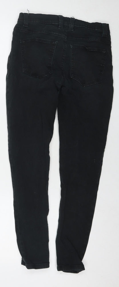 Denim & Co. Mens Black Cotton Skinny Jeans Size 28 in L30 in Slim Zip