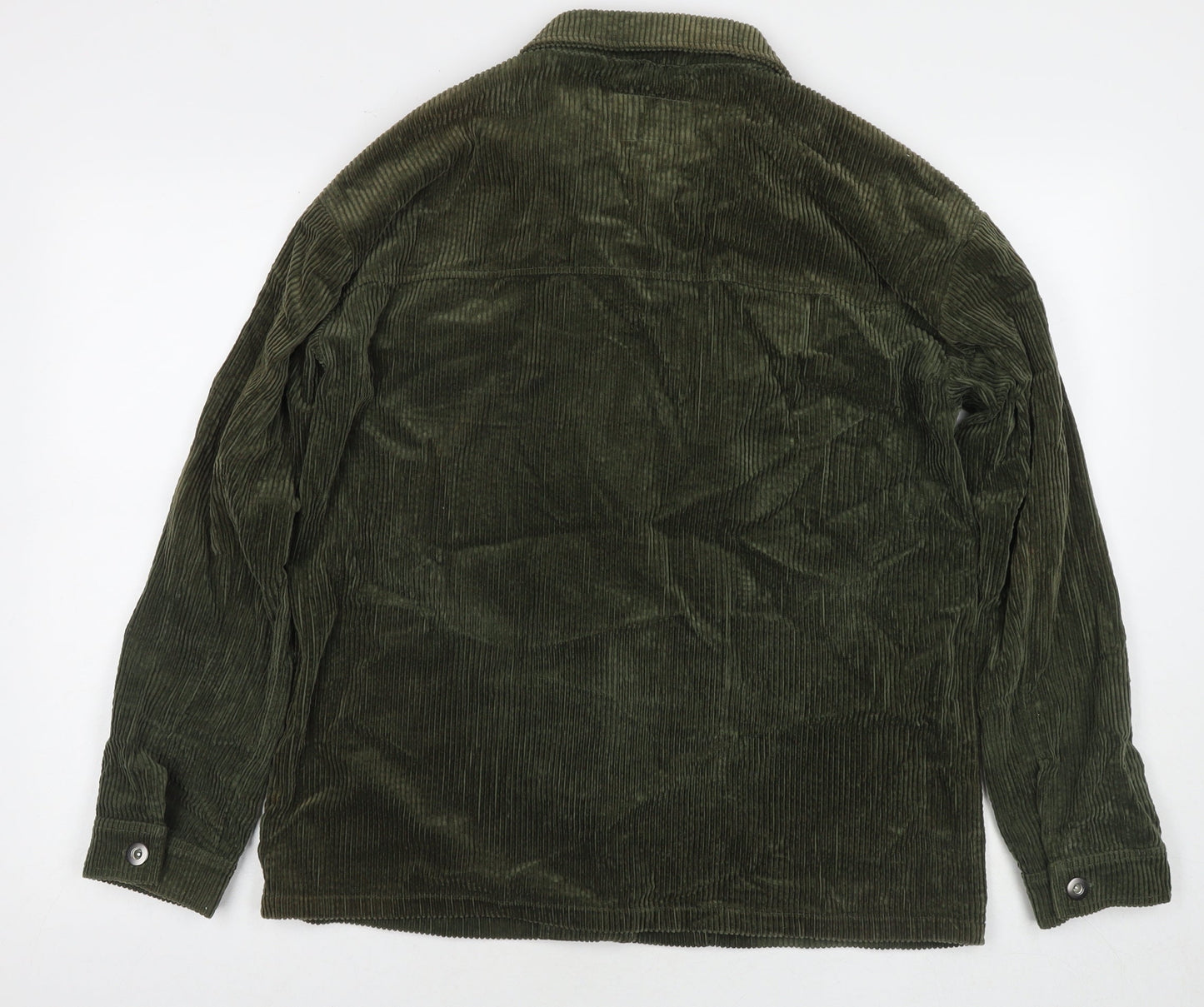 b.young Womens Green Jacket Size 10 Button