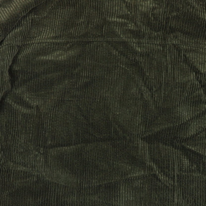 b.young Womens Green Jacket Size 10 Button