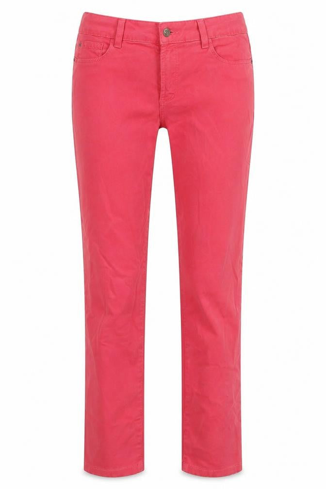 Womens UK Size 10 NYDJ Regular Fit Skinny Pink Jeans