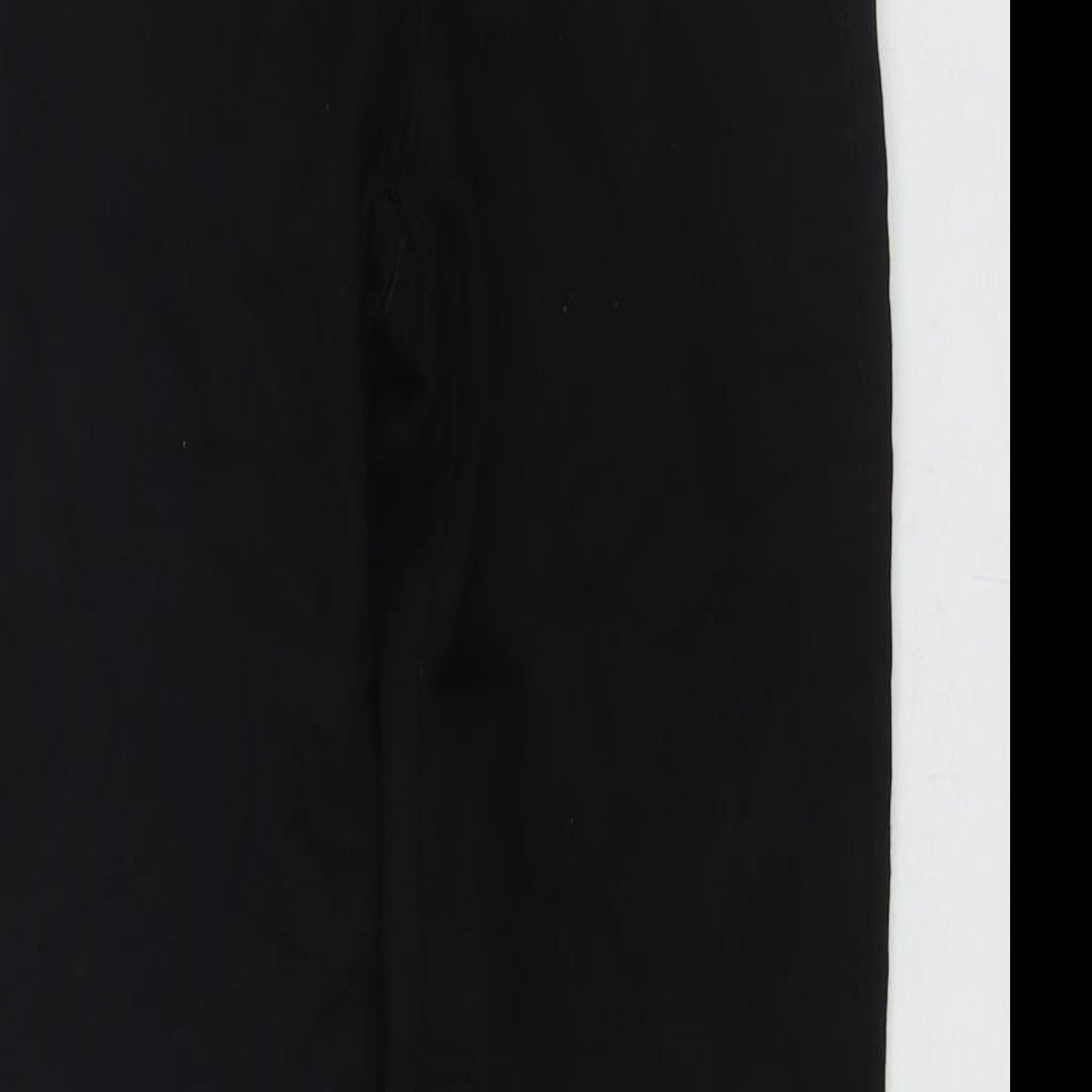 Denim & Co. Womens Black Cotton Skinny Jeans Size 8 L29 in Regular Zip