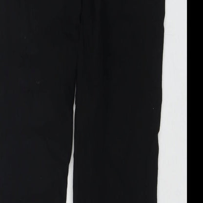 Denim & Co. Womens Black Cotton Skinny Jeans Size 8 L29 in Regular Zip