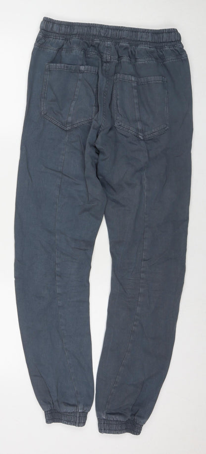 Network Mens Blue Cotton Tapered Jeans Size 28 in L30 in Regular Drawstring