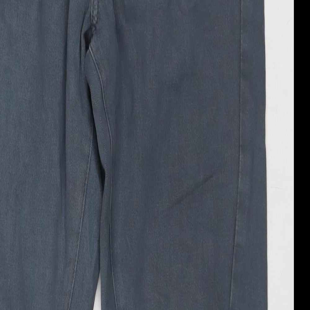 Network Mens Blue Cotton Tapered Jeans Size 28 in L30 in Regular Drawstring