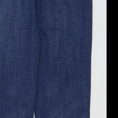 Denim & Co. Mens Blue Cotton Skinny Jeans Size 30 in L30 in Regular Zip