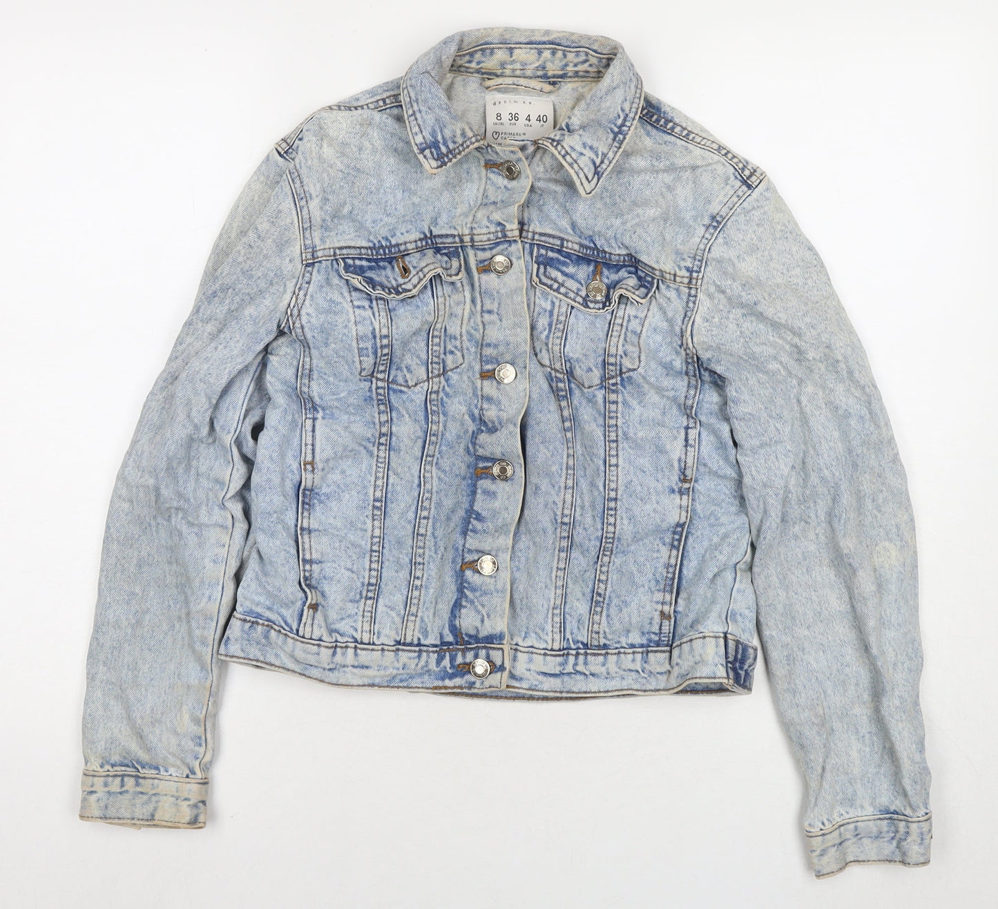 Womens UK Size 8 Denim & Co. Blue Jacket