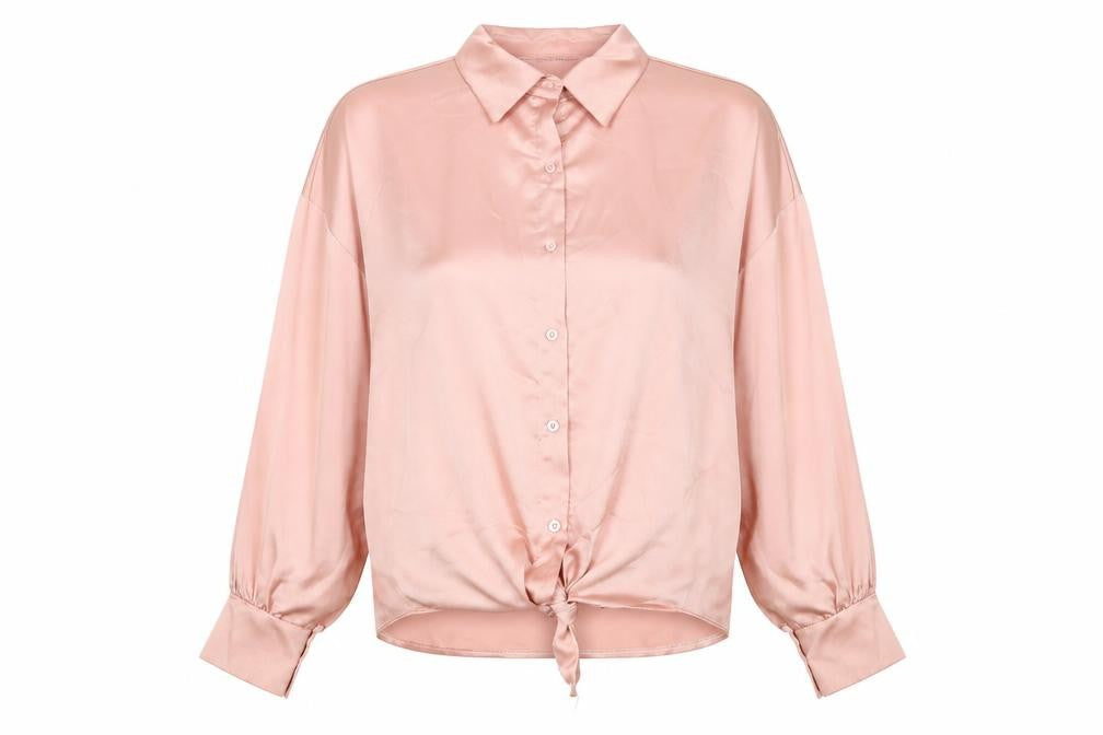 Womens UK Size 10 I SAW IT FIRST Pink Basic Blouse