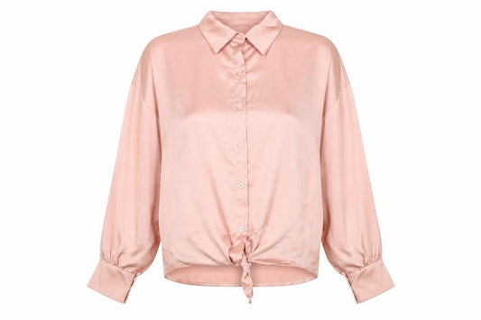 Womens UK Size 10 I SAW IT FIRST Pink Basic Blouse