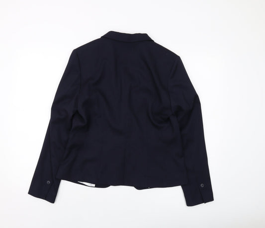 Womens UK Size 14 H&M Blue Jacket