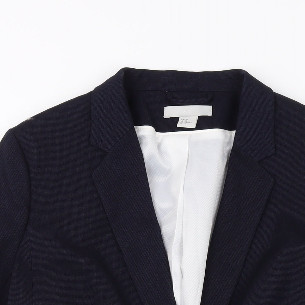 Womens UK Size 14 H&M Blue Jacket