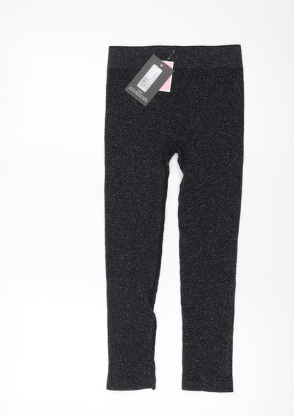 Womens UK Size M PRETTYLITTLETHING  Capri Black Leggings