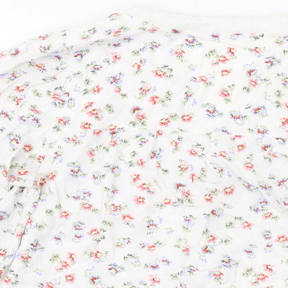 Womens UK Size 8 Per Una White Basic Blouse
