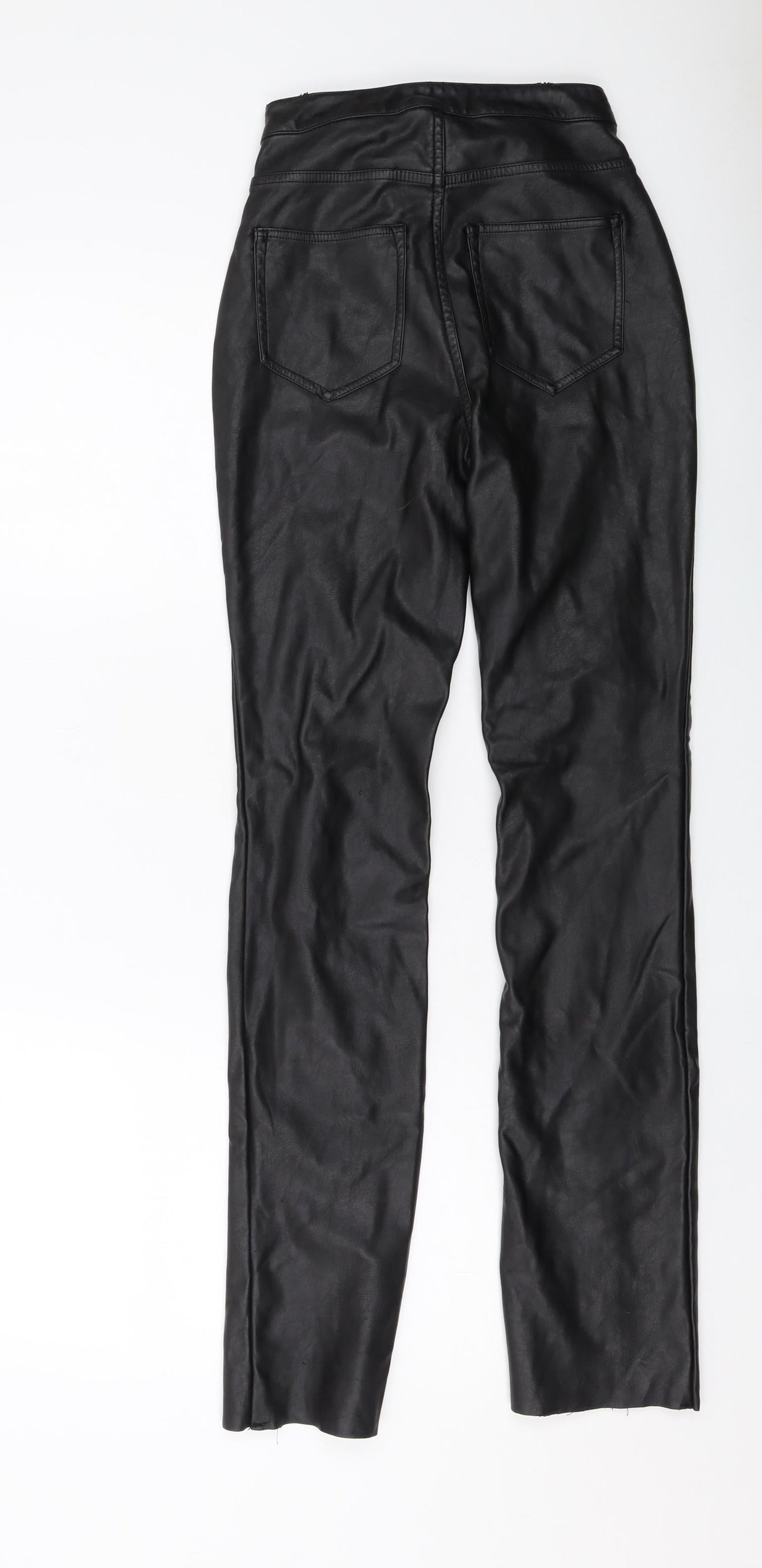 Womens UK Size 6 H&M Regular Fit  Black Trousers
