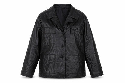 Womens UK Size 12 Nasty Gal Black Jacket