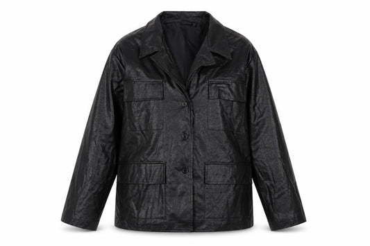 Womens UK Size 12 Nasty Gal Black Jacket