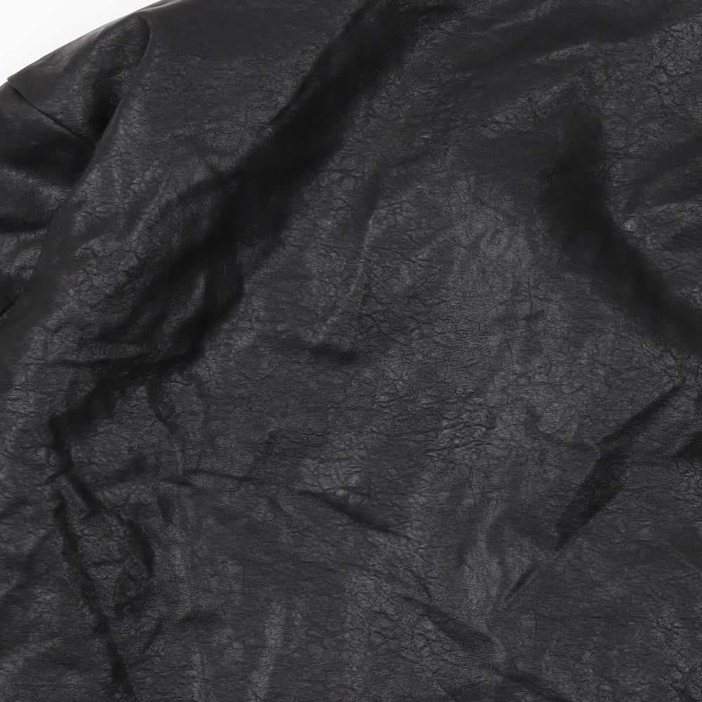 Womens UK Size 12 Nasty Gal Black Jacket