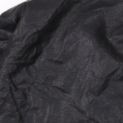 Womens UK Size 12 Nasty Gal Black Jacket