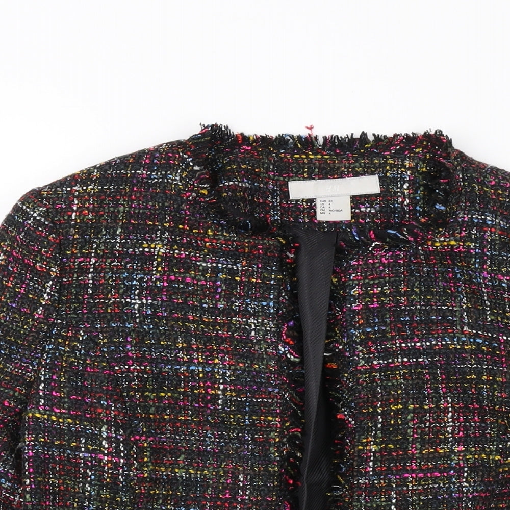 H&M Womens Multicoloured Jacket Size 6