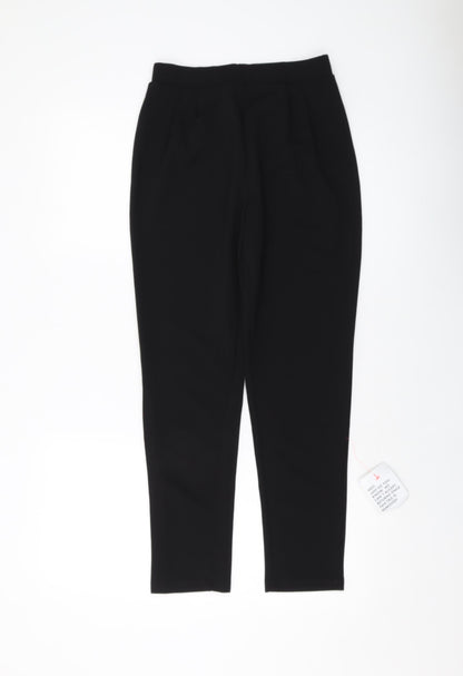 Womens UK Size 8 ASOS Regular Fit  Black Trousers