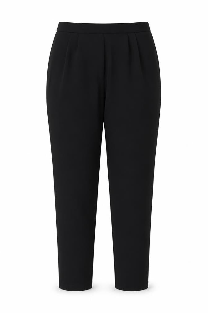 Womens UK Size 8 ASOS Regular Fit  Black Trousers