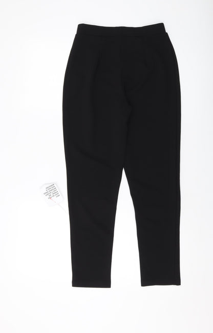 Womens UK Size 8 ASOS Regular Fit  Black Trousers