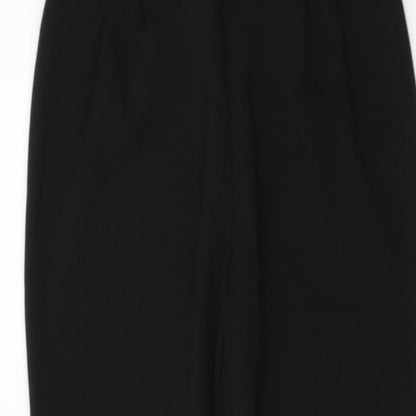 Womens UK Size 8 ASOS Regular Fit  Black Trousers