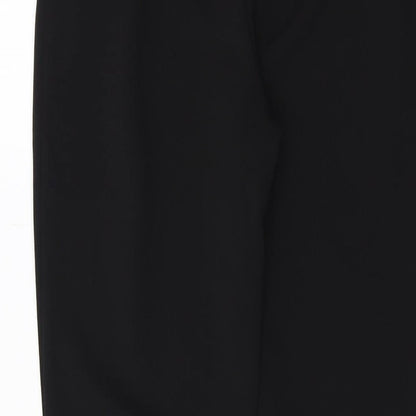 Womens UK Size 8 ASOS Regular Fit  Black Trousers