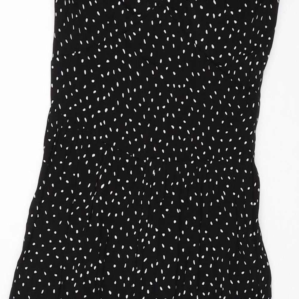 Womens UK Size 4 ASOS One-Piece Black Jumpsuit