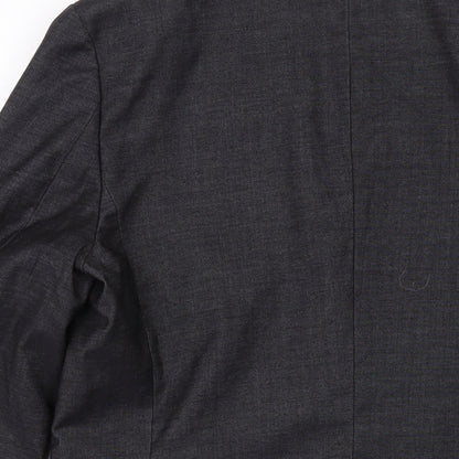 Mens UK Size 38 H&M Regular Grey Suit Jacket