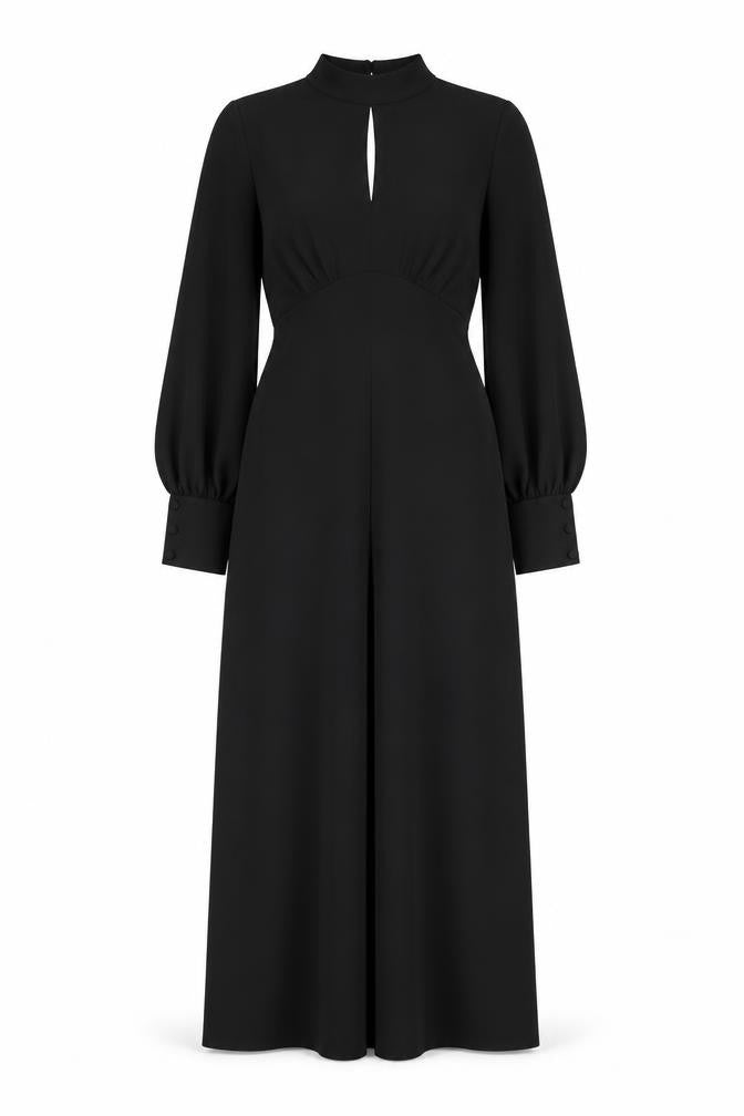 Womens UK Size 10 ASOS One-Piece Black Jumpsuit