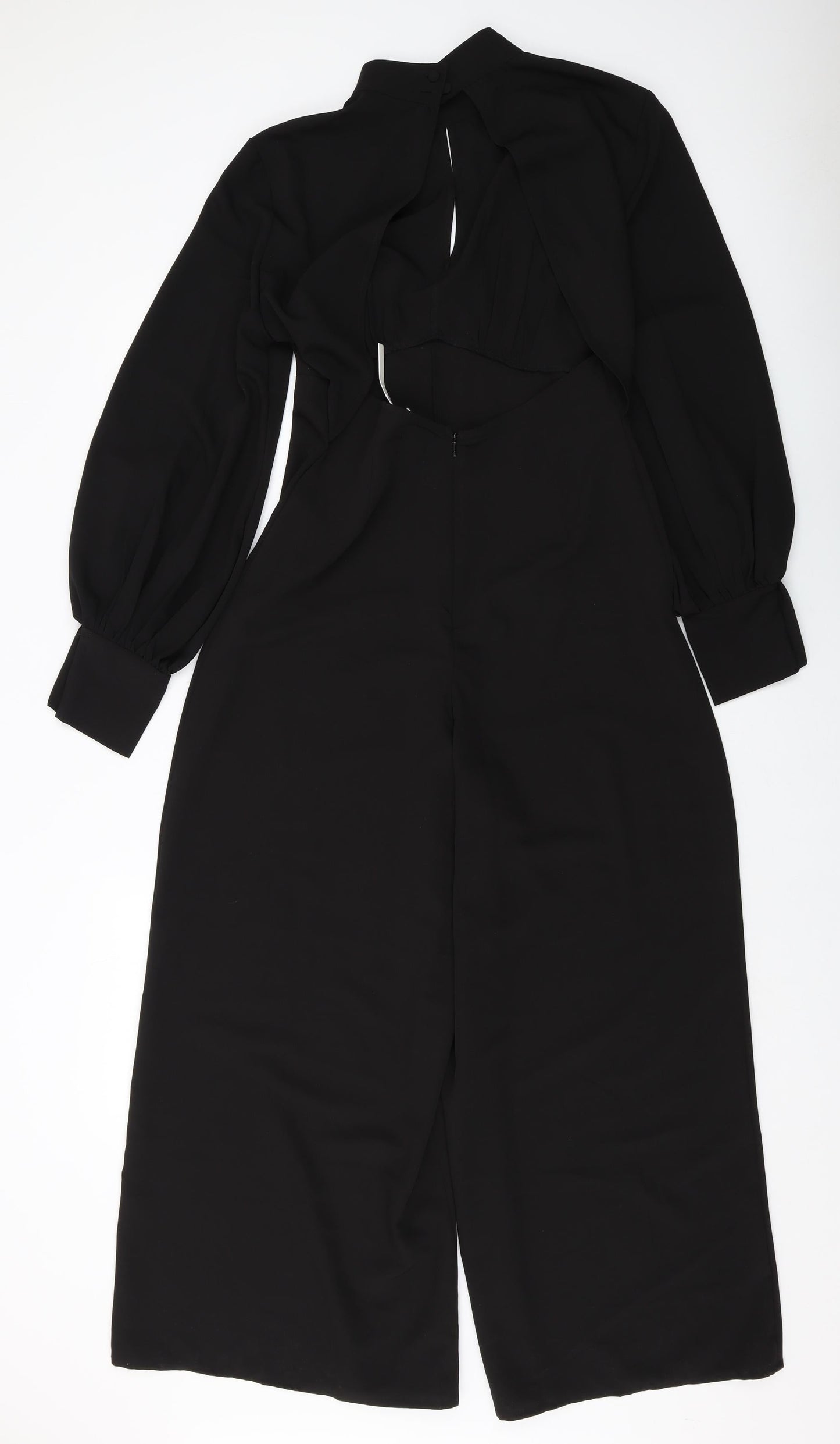 Womens UK Size 10 ASOS One-Piece Black Jumpsuit