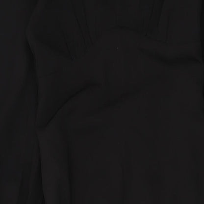 Womens UK Size 10 ASOS One-Piece Black Jumpsuit