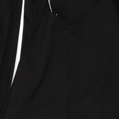 Womens UK Size 10 ASOS One-Piece Black Jumpsuit