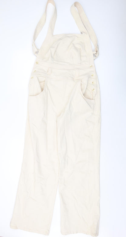 Womens UK Size 12 ASOS One-Piece Beige Coverall